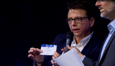 Marie-Christine Terroni lors du tirage au sort (capture TV) Marie-Christine Terroni lors du tirage au sort (capture TV)