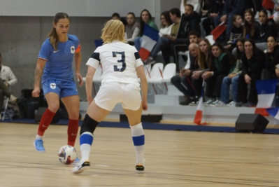 Alexandra Atamaniuk, premier capitaine des Bleues du futsal (photo Sébastien Duret) Alexandra Atamaniuk, premier capitaine des Bleues du futsal (photo Sébastien Duret)