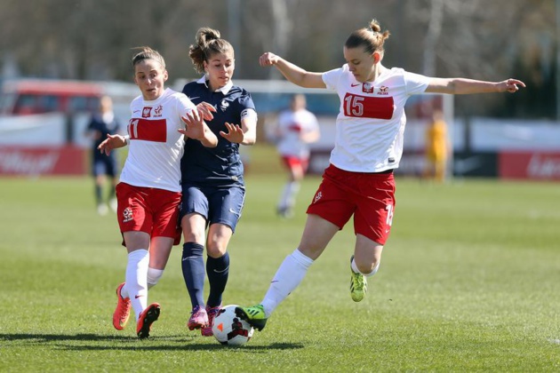 La capitaine Catala et ses partenaires n'ont pas réussi à trouver la faille (photo PZPN) La capitaine Catala et ses partenaires n'ont pas réussi à trouver la faille (photo PZPN)