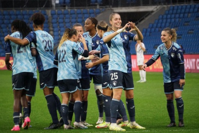 Benyahia buteuse avec le HAC (photo Footofeminin) Benyahia buteuse avec le HAC (photo Footofeminin)