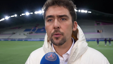 Jocelyn Prêcheur (capture PSG TV) Jocelyn Prêcheur (capture PSG TV)