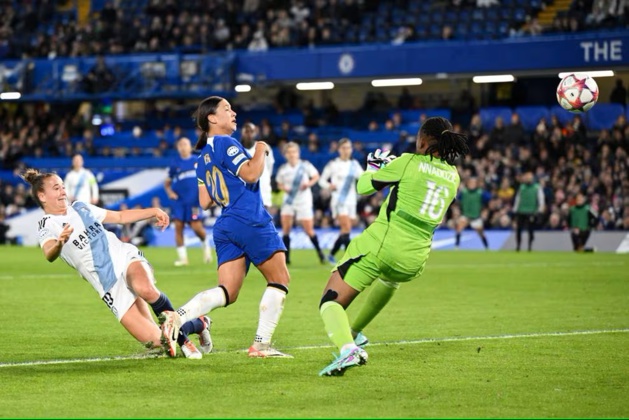 Gréboval a marqué mais Kerr a été la plus efficace lors de cette rencontre (photo UEFA.com) Gréboval a marqué mais Kerr a été la plus efficace lors de cette rencontre (photo UEFA.com)