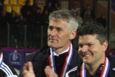 Coupe de France - Les réactions des entraîneurs Gérard PRECHEUR et Jean-Louis SAEZ Coupe de France - Les réactions des entraîneurs Gérard PRECHEUR et Jean-Louis SAEZ