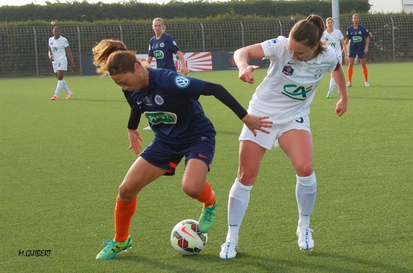 Utsugi et Thiney se retrouvent après la dernière opposition en Coupe de France (photo Marie Guibert) Utsugi et Thiney se retrouvent après la dernière opposition en Coupe de France (photo Marie Guibert)