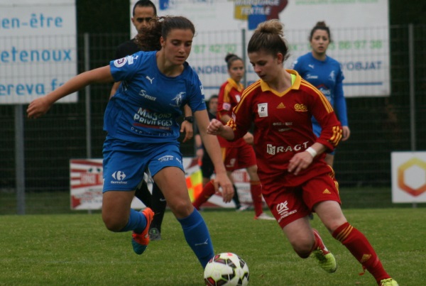 Julie Thibaud et Laurie Cance (photo C Ringaud)