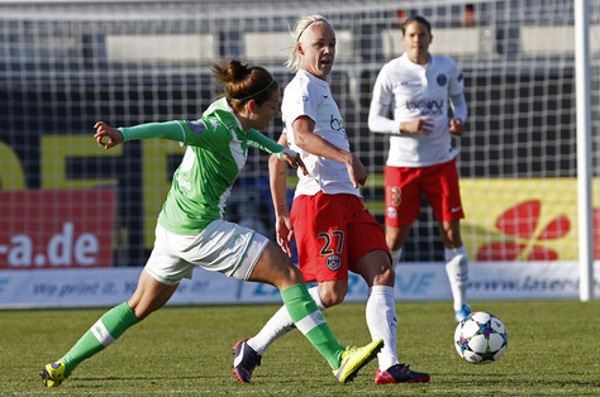 Caroline Seger est suspendue pour deux avertissements reçus (photo PSG)