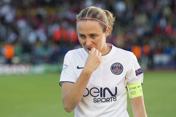 Déception pour la capitaine Sabrina Delannoy (photo Eric Baledent/LMP)