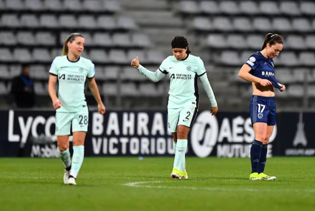 Clap de fin pour le Paris FC et Gaëtane Thiney face à Chelsea intraitable (photo UEFA.com)