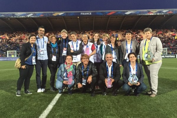 Les lauréats de Mesdames Franchissez la Barrière (photo FFF)