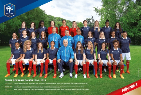 Le poster officiel des Bleues