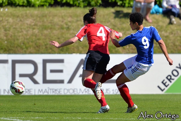 Doublé pour Valérie Gauvin face à l'Allemagne