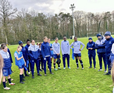 Les U16F en stage au mois de janvier (photo CD) Les U16F en stage au mois de janvier (photo CD)