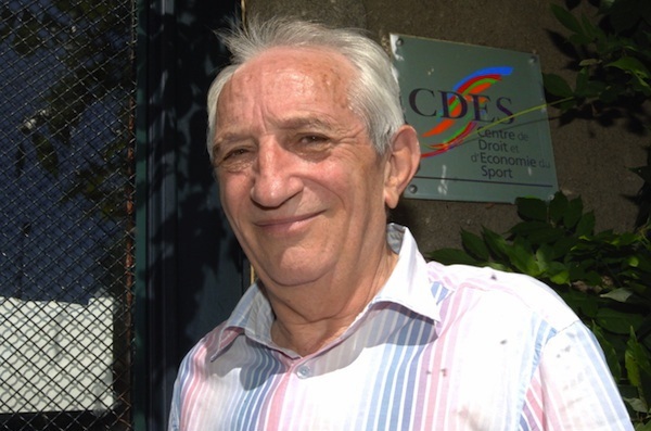 Jean-Pierre Karaquillo, co-fondateur du CDES (centre de droit et d'économie du sport) de Limoges