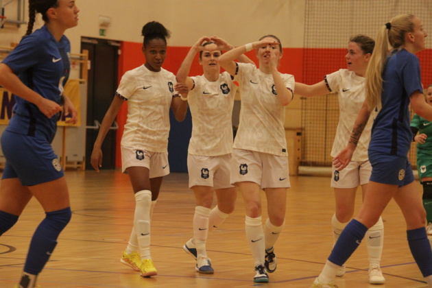 Léna Jouan a inscrit le second but tricolore (photo Sébastien Duret) Léna Jouan a inscrit le second but tricolore (photo Sébastien Duret)