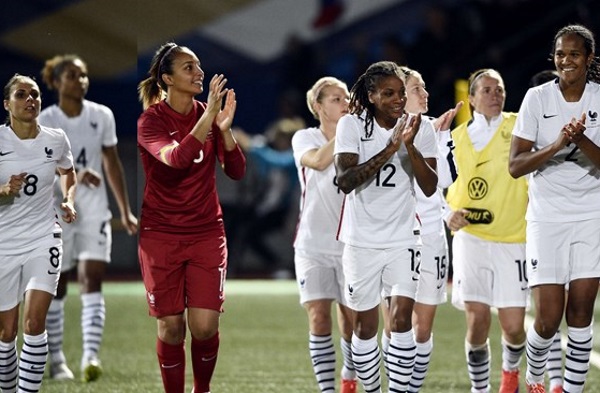 Wendie Renard et la France se sont imposées sans encaisser de but (photo FIFA.com)