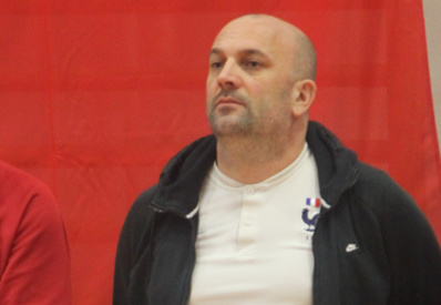 Pierre-Étienne Demillier concentré avant la rencontre (photo Sébastien Duret)