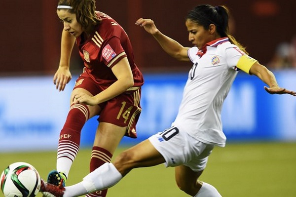 Seule Costaricienne à évoluer en Europe, Shirley Cruz est la capitaine de l'équipe nationale. Photo fifa.com Seule Costaricienne à évoluer en Europe, Shirley Cruz est la capitaine de l'équipe nationale. Photo fifa.com