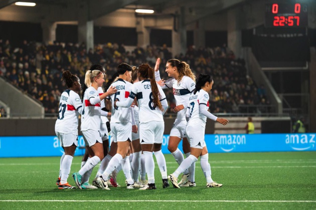 Les Parisiennes s'imposent à l'extérieur (photos Laura Pestel/PSG.fr) Les Parisiennes s'imposent à l'extérieur (photos Laura Pestel/PSG.fr)