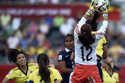 La gardienne colombienne omniprésente (photo FIFA)