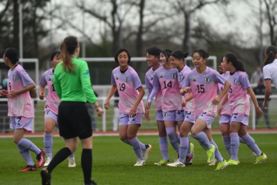 Les Nippones ont rapidement mené (photo Philippe Le Brech) Les Nippones ont rapidement mené (photo Philippe Le Brech)