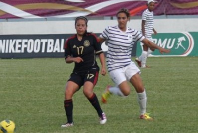 Necib a ouvert le score (photo FMF) Necib a ouvert le score (photo FMF)