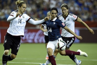 Louisa Necib a ouvert le score pour les Bleues (photo FIFA.com) Louisa Necib a ouvert le score pour les Bleues (photo FIFA.com)