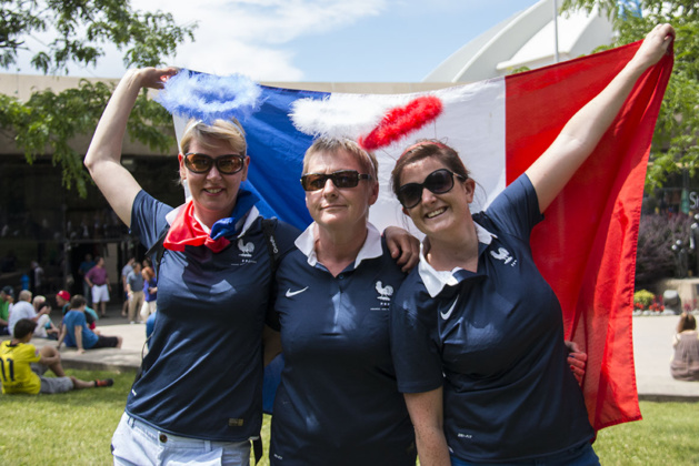 Trois anges bleues