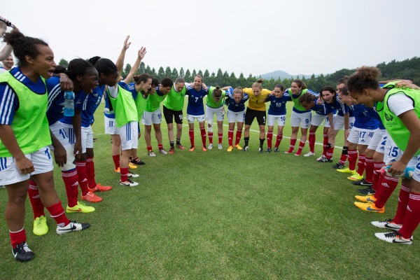 Les Françaises ont sorti le pays hôte (photo FFSU)