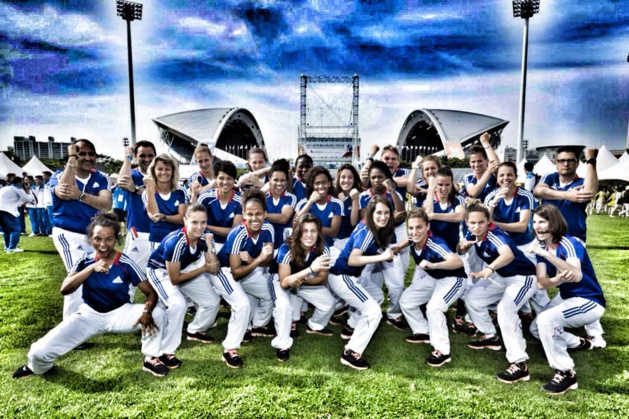 Le groupe tricolore (photo FFSU) Le groupe tricolore (photo FFSU)