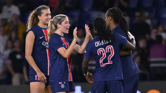 Les Parisiennes sont revenues deux fois au score (photo PSG) Les Parisiennes sont revenues deux fois au score (photo PSG)