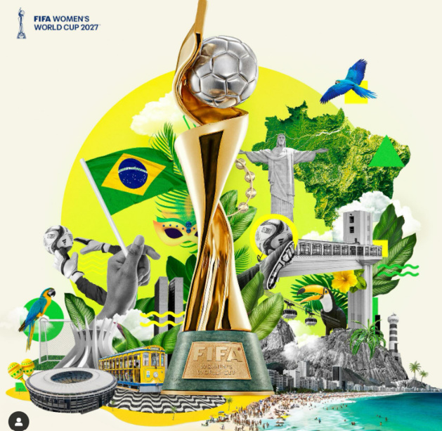 Le BRÉSIL organisera la Coupe du Monde Féminine 2027 Le BRÉSIL organisera la Coupe du Monde Féminine 2027