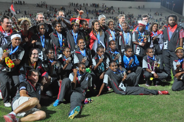 Les Néo-Calédoniennes en argent (photo FCF) Les Néo-Calédoniennes en argent (photo FCF)