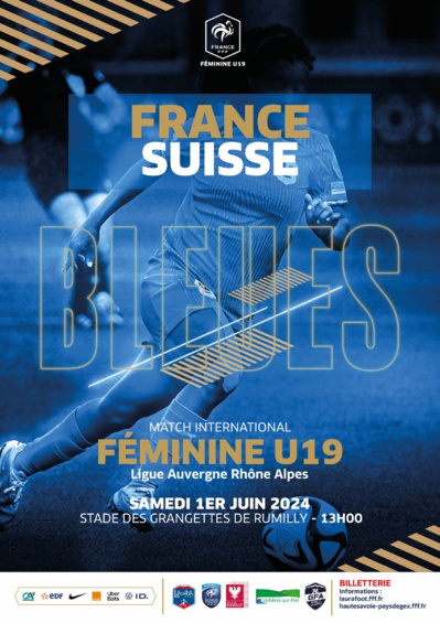 #U19F - Les Bleuettes accrochées par la SUISSE #U19F - Les Bleuettes accrochées par la SUISSE