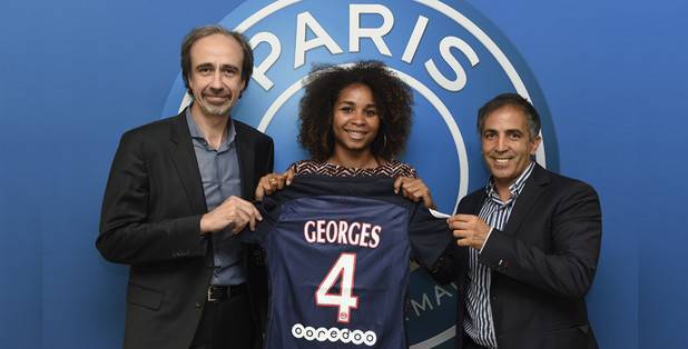 Laura Georges reste au PSG un an de plus (photo PSG)