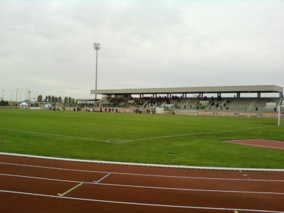 Le stade Léo Lagrange a aussi accueilli les Bleues en 2003 face à l'Islande (photo DR)