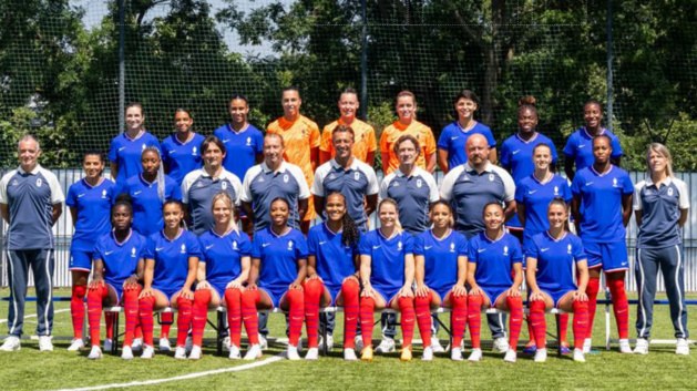Les Bleues olympiques (photo FFF) Les Bleues olympiques (photo FFF)