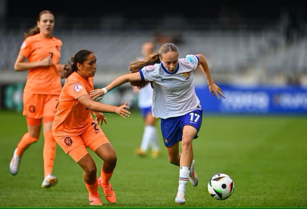 Fanny Rossi et ses partenaires sont restées muettes (photo UEFA.com) Fanny Rossi et ses partenaires sont restées muettes (photo UEFA.com)