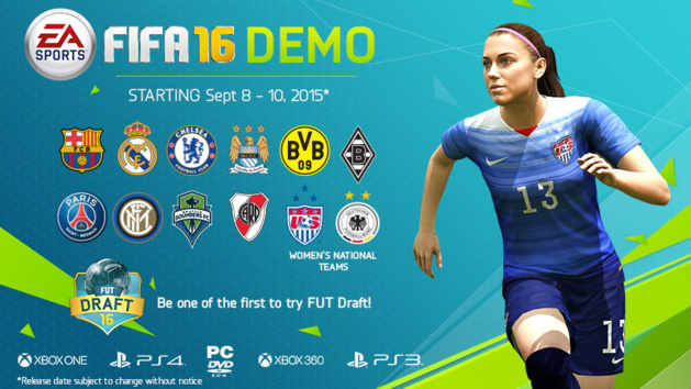 FIFA 16 - La démo jouable avec ETATS-UNIS - ALLEMAGNE FIFA 16 - La démo jouable avec ETATS-UNIS - ALLEMAGNE