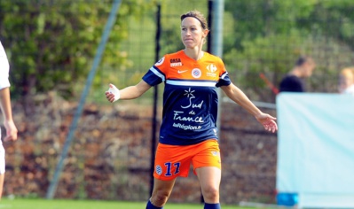 Ludivine Diguelman va disputer sa 15e saison en D1, la première avec Nîmes (photo MHSC) Ludivine Diguelman va disputer sa 15e saison en D1, la première avec Nîmes (photo MHSC)