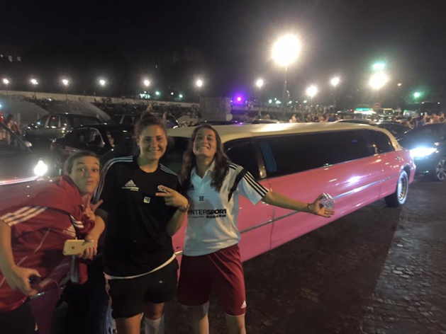 Les Rafettes profitent de la capitale (source facebook) Les Rafettes profitent de la capitale (source facebook)