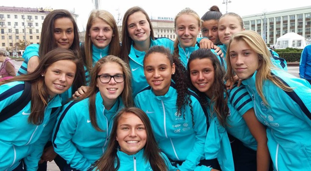 La sélection U17 lors d'une visite à Minsk (photo CD) La sélection U17 lors d'une visite à Minsk (photo CD)