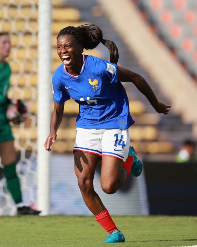 Hillary Diaz avait donné l'avantage aux Bleuettes (photo FIFA) Hillary Diaz avait donné l'avantage aux Bleuettes (photo FIFA)