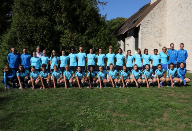 Les joueuses lors du stage (photo FFF) Les joueuses lors du stage (photo FFF)