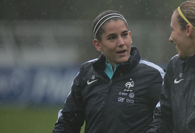 Charlotte Bilbault avec Sabrina Delannoy (photo A.Mesa/FFF) Charlotte Bilbault avec Sabrina Delannoy (photo A.Mesa/FFF)