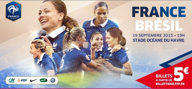 Bleues - FRANCE - BRESIL : le public présent pour cette nouvelle saison Bleues - FRANCE - BRESIL : le public présent pour cette nouvelle saison