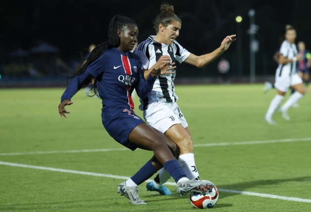 Samoura en action sur le côté droit parisien (photo PSG) Samoura en action sur le côté droit parisien (photo PSG)