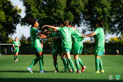 Les Stéphanoises ont fait la différence en 2 minutes (photo ASSE) Les Stéphanoises ont fait la différence en 2 minutes (photo ASSE)