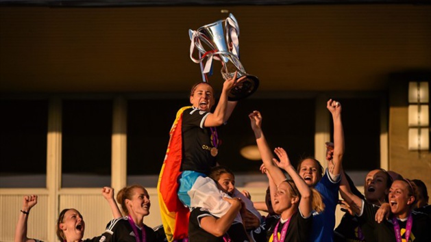 Titrée avec Frankfurt, Veronica Boquete a rejoint le Bayern Munich (photo UEFA) Titrée avec Frankfurt, Veronica Boquete a rejoint le Bayern Munich (photo UEFA)