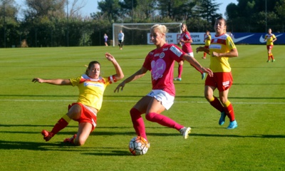 Jakobsson ouvre le score (photo MHSC)