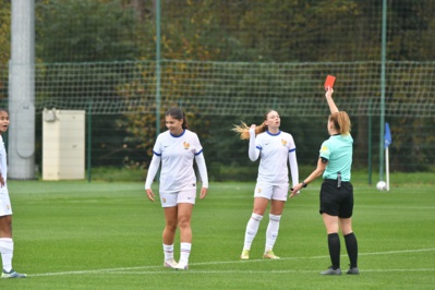 Alice Marques au centre exclue après 12 minutes (photo Philippe Le Brech) Alice Marques au centre exclue après 12 minutes (photo Philippe Le Brech)